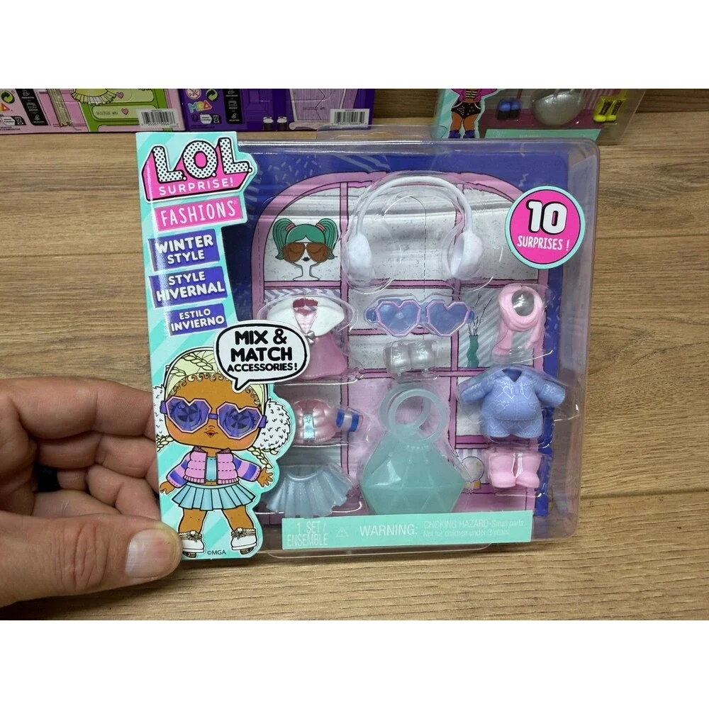 LOL Surprise Fashions Mix & Match Accessories - Lot of 6 - New Sealed!